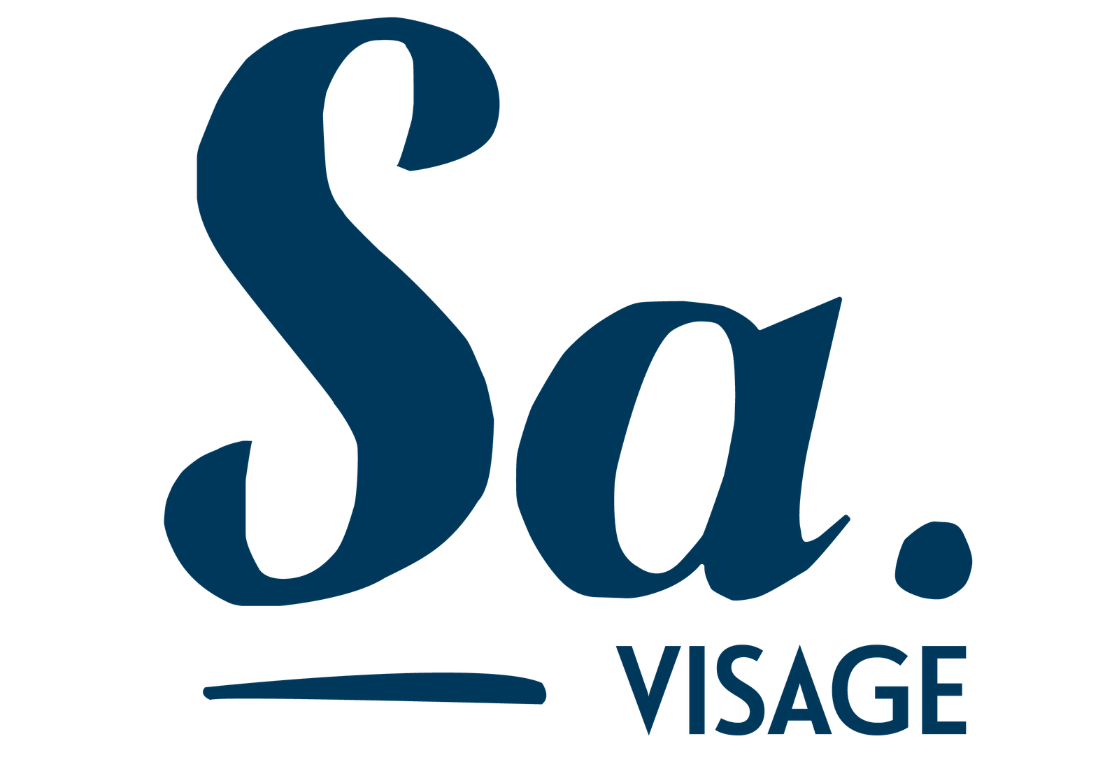 logo Sa.Visage couleur bleu-vert